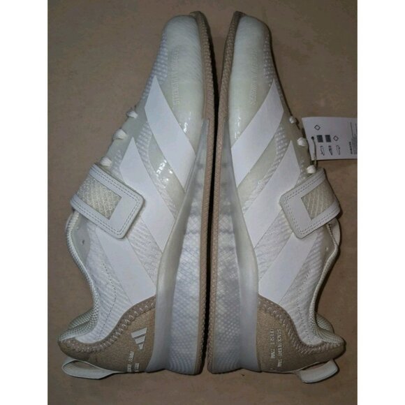 Adidas Adipower Weightlifting 3 Sneaker Off White Men\'s Size 9.5 IH8235 NEW main image 8
